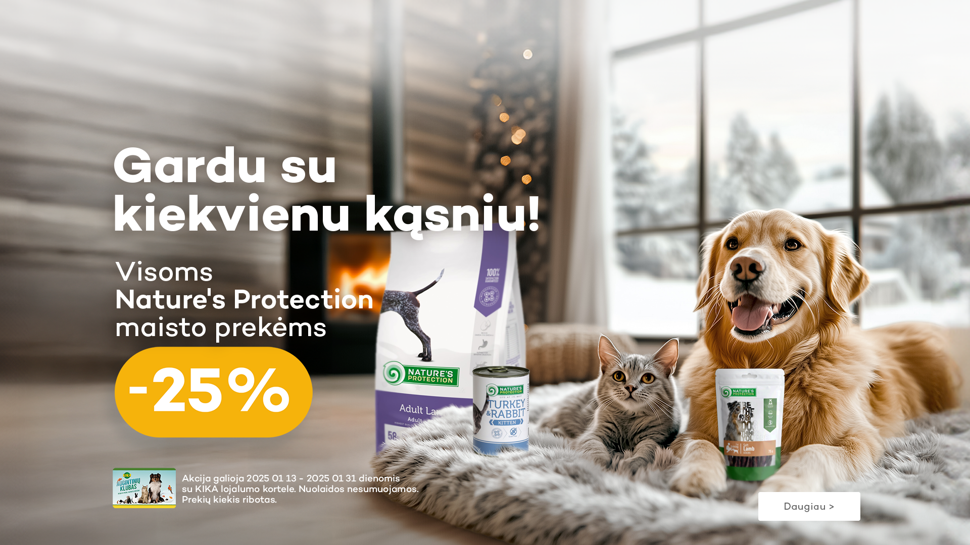 Visoms Nature Protection SP prekėms -25%!