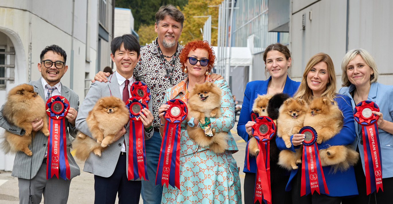 Europos šunų parodoje – net 9 čempionų titulai „Tauro Kennel“ veislyno šunims