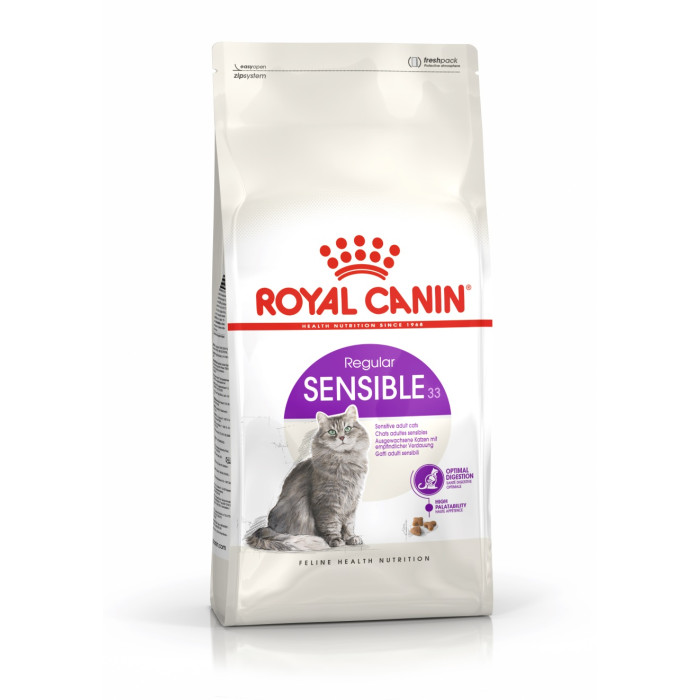 ROYAL CANIN suaugusių, jautrią virškinimo sistemą turinčių kačių sausas pašaras 