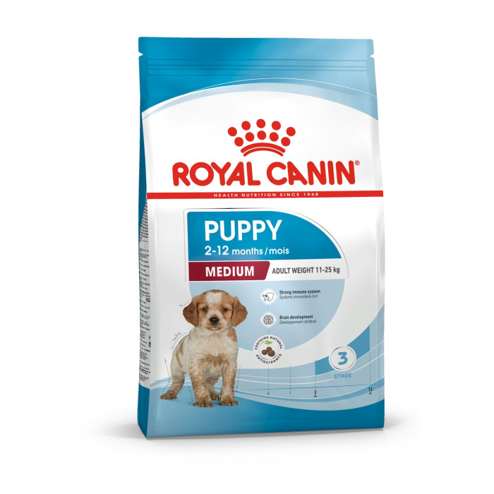 ROYAL CANIN vidutinių veislių šuniukų sausas pašaras   