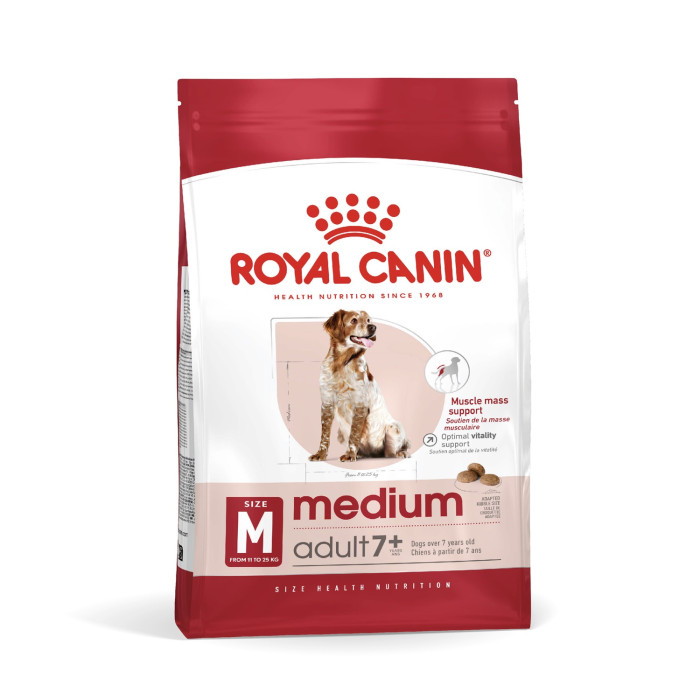 ROYAL CANIN vidutinių veislių senstančių šunų sausas pašaras 7+ 