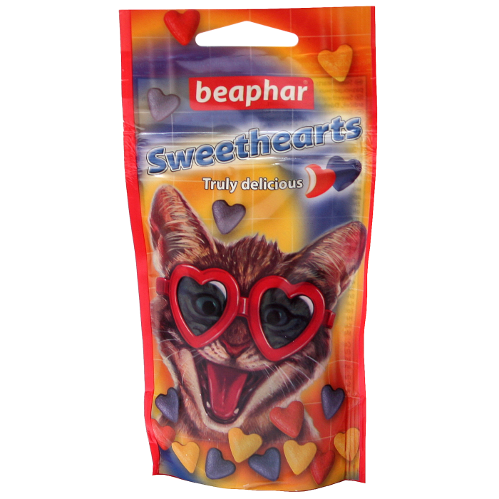 BEAPHAR Sweet Hearts Skanėstai katėms 