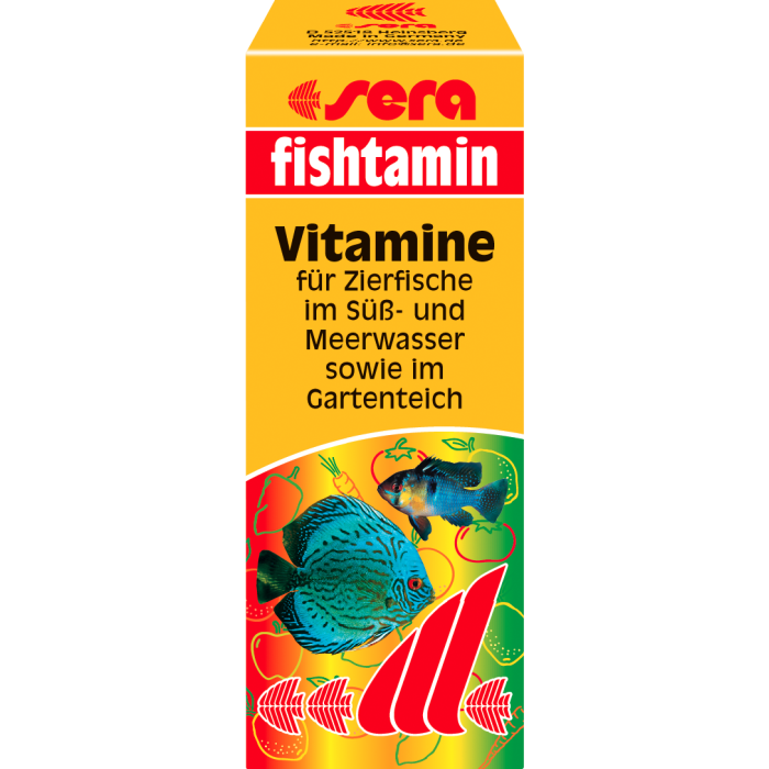 SERA Fistaminas Greitai Įsisavinami vitaminai žuvims 