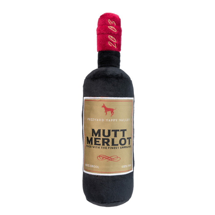 FUZZYARD šunų žaislas, „Mutt Merlot“ 