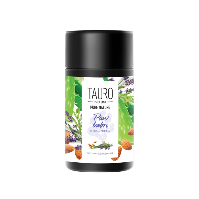 TAURO PRO LINE Pure Nature  Paw Balm Repairs&Protects, atstatantis ir apsaugantis šunų ir kačių pėdučių balzamas 