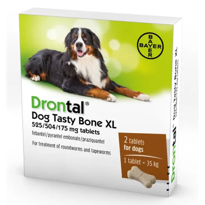 DRONTAL Plus tabletė šunims nuo kirminų 