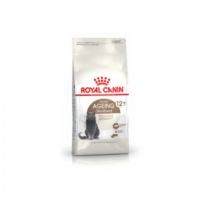 ROYAL CANIN Ageing Sterilised 12+, senstančių sterilizuotų kačių sausas pašaras 