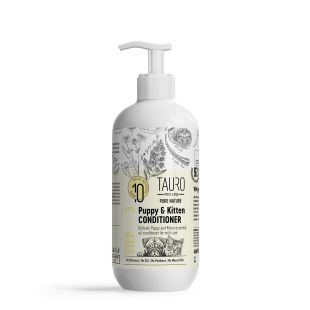 TAURO PRO LINE Pure Nature Delicate švelnus šuniukų ir kačiukų kailio kondicionierius 400 ml