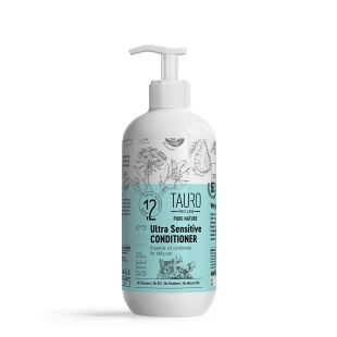 TAURO PRO LINE Pure Nature Ultra Sensitive šunų ir kačių kailio kondicionierius jautriai odai 400 ml