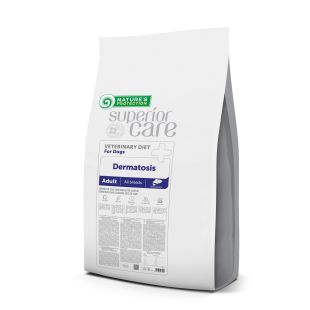 NATURE'S PROTECTION SUPERIOR CARE suaugusių, visų veislių šunų, turinčių odos problemų, sausas dietinis pašaras su lašiša 10 kg x 2