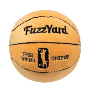 FUZZYARD šunų žaislas, krepšinio kamuolys su garsu, 15 cm