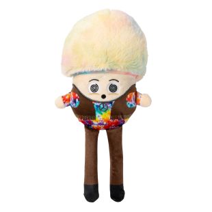 FUZZYARD šunų žaislas, „Rainbow Mushroom“ su garsu, 31 cm