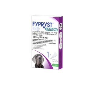 FYPRYST Combo tirpalas šunims nuo erkių ir blusų 40-60 kg, 1 pip.