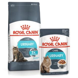 ROYAL CANIN suaugusių kačių sausas pašaras šlapimo takų priežiūrai 2 kg+ 6 vnt. konservų