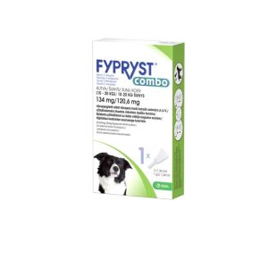 FYPRYST Combo tirpalas šunims nuo erkių ir blusų (10-20 kg), 1 pip.