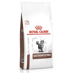 ROYAL CANIN VD Cat Gastro Intestinal sausas kačių pašaras skirtas žarnyno absorbcijos sutrikimams mažinti 2 kg