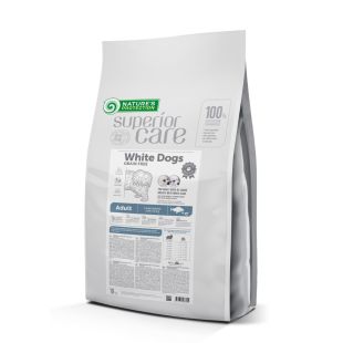 NATURE'S PROTECTION SUPERIOR CARE begrūdis baltakailių šunų sausas pašaras didelių veislių šunims	 10 kg x 2